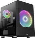 Black LED RGB Micro ATX Midtower Case O733