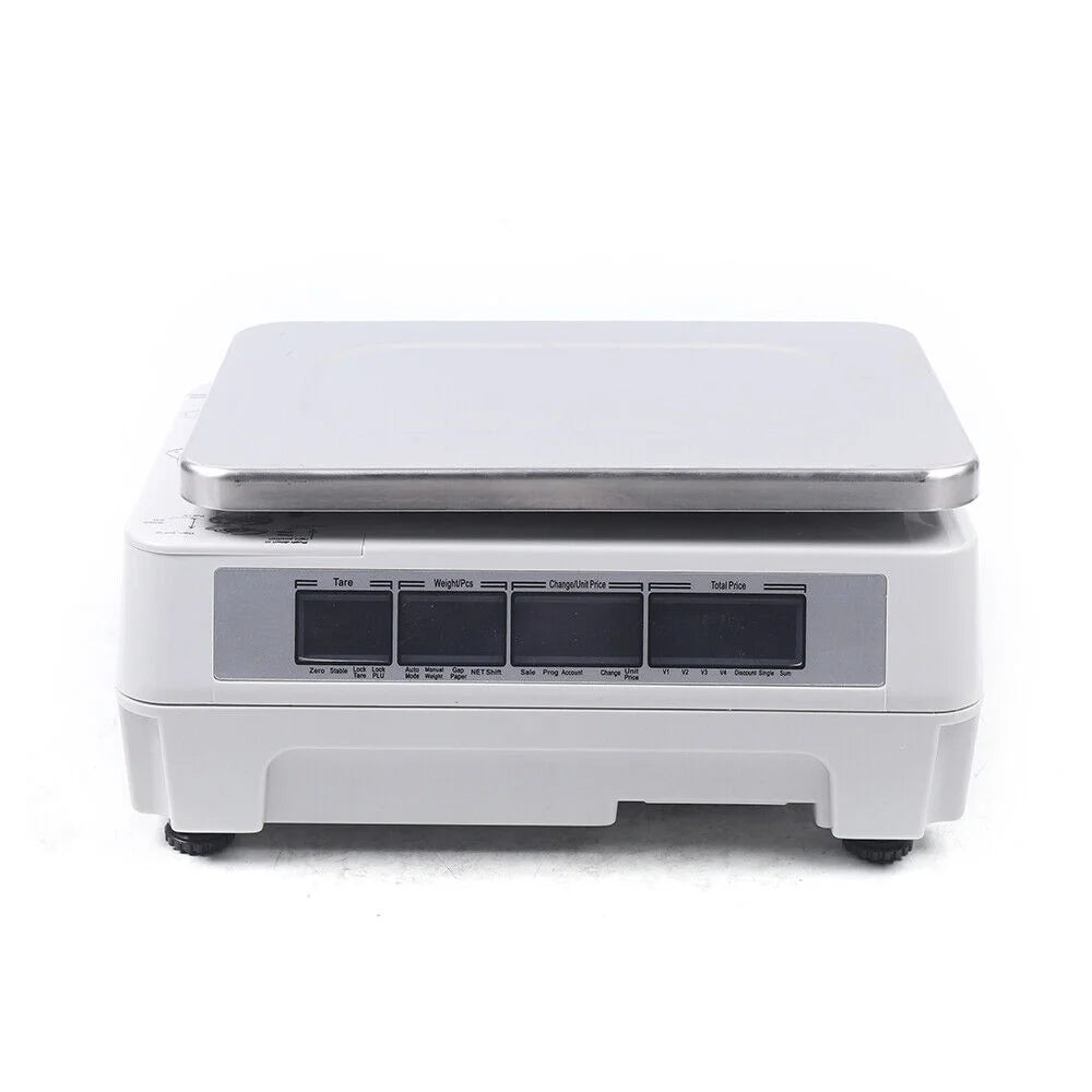 Digital Deli Meat Food Computing Retail Price Scale 66LB with Printer I859628