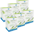 100% Organic Cotton Feminine Pads with Wings, 60 Count C48235