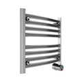 Polished Chrome Wall Mounted Electric Towel Warmer with Digital Timer I3870