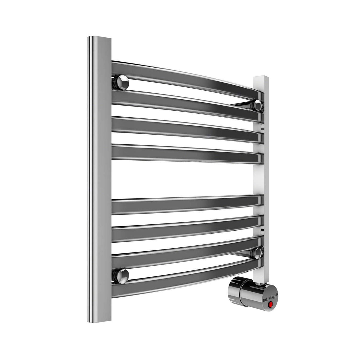 Polished Chrome Wall Mounted Electric Towel Warmer with Digital Timer I3870
