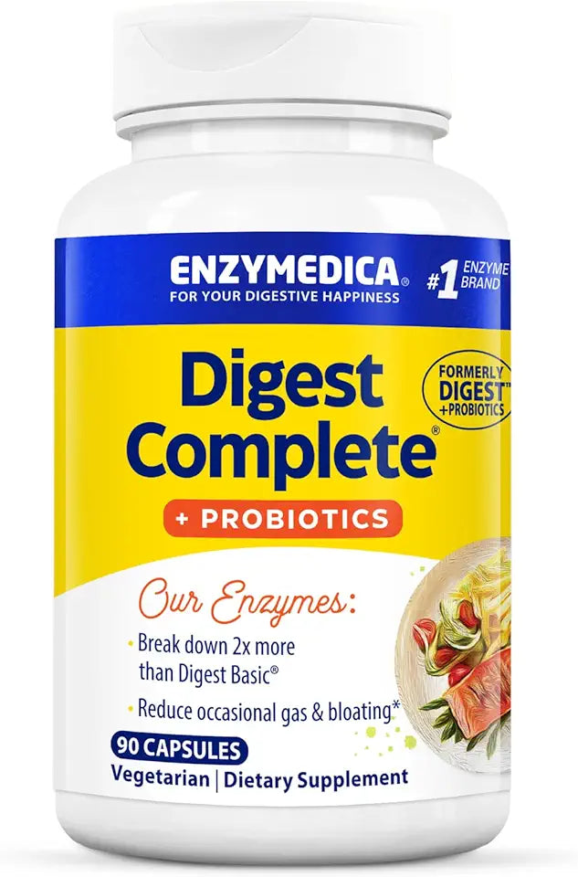 90 Capsules Digestive Probiotic Enzyme Support T684