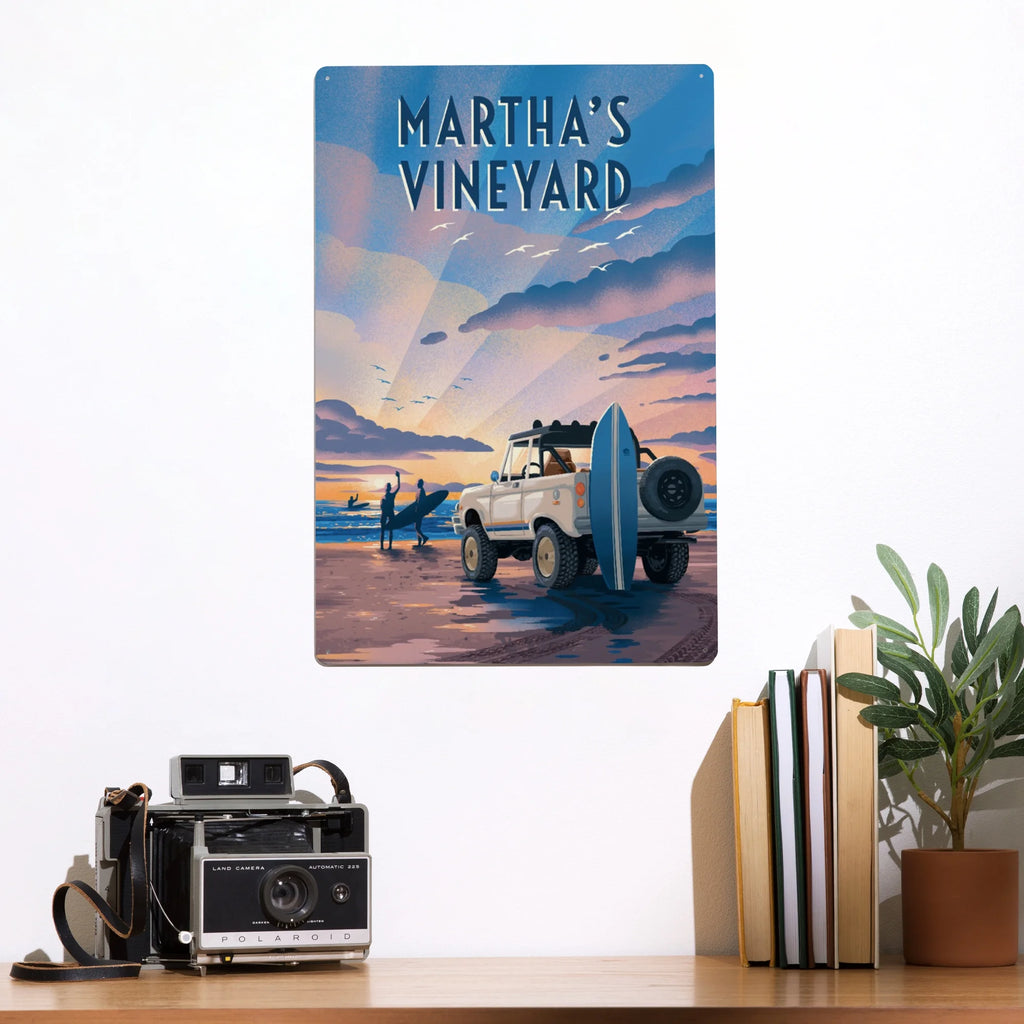12x18 Aluminum Metal Sign Decor J952945