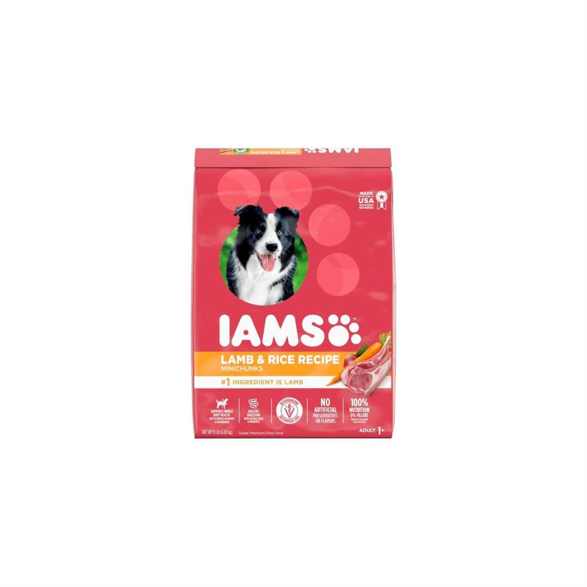 Adult Dry Dog Food Lamb Rice I296677