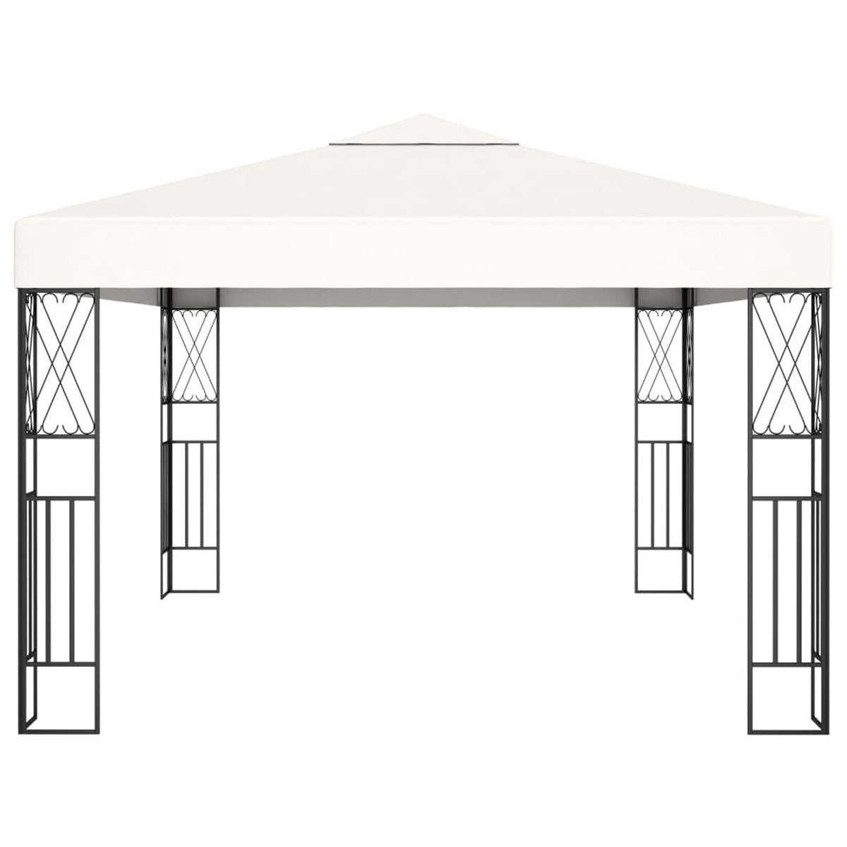 Cream Fabric Gazebo Y439