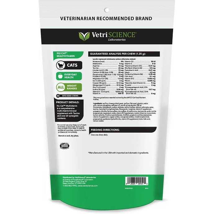 Cat Multivitamin W5178