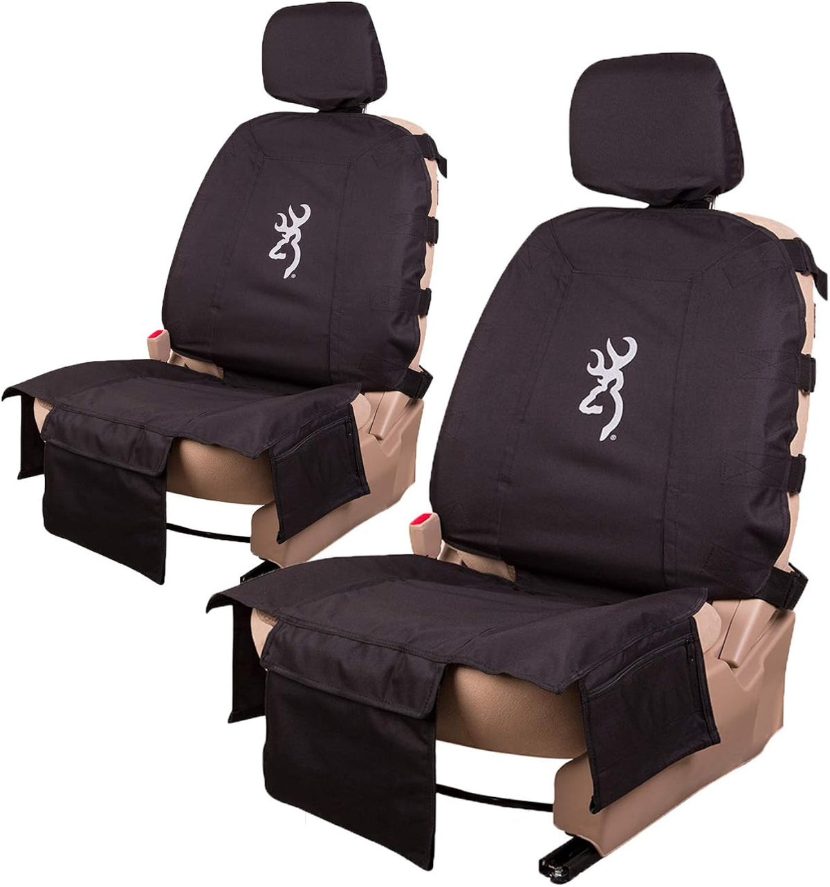 Universal Front and Bench Seat Covers, Water Resistant, Pack of 2 A474