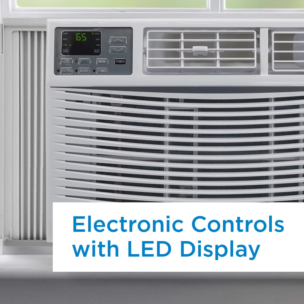 8,000 BTU White Window Air Conditioner I577