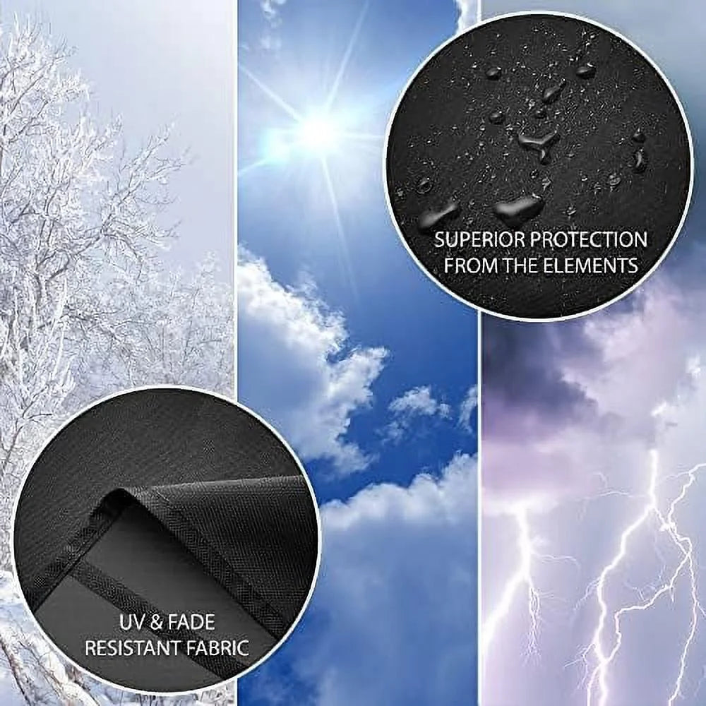 Ceramic Grill Cover, Universal Fit, Heavy-Duty Waterproof Fade Resistant Fabric P175723