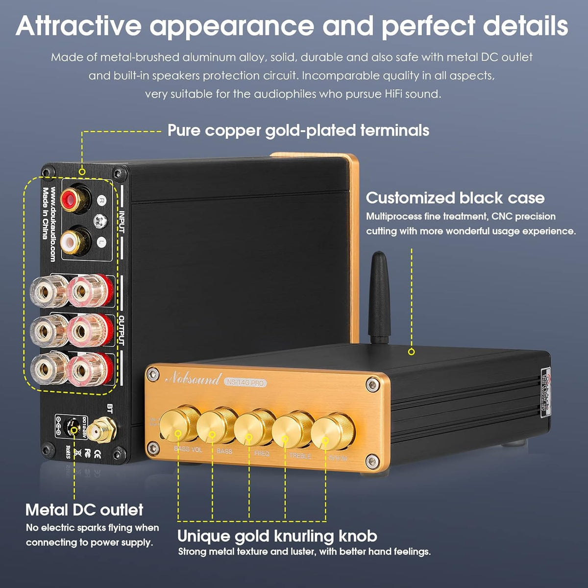 2.1 Channel Bluetooth Digital Amplifier X5218
