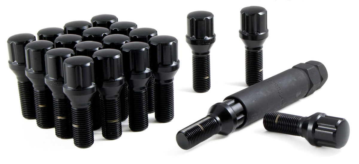 Black 12mm x 1.25 Thread Size Chrome K2764