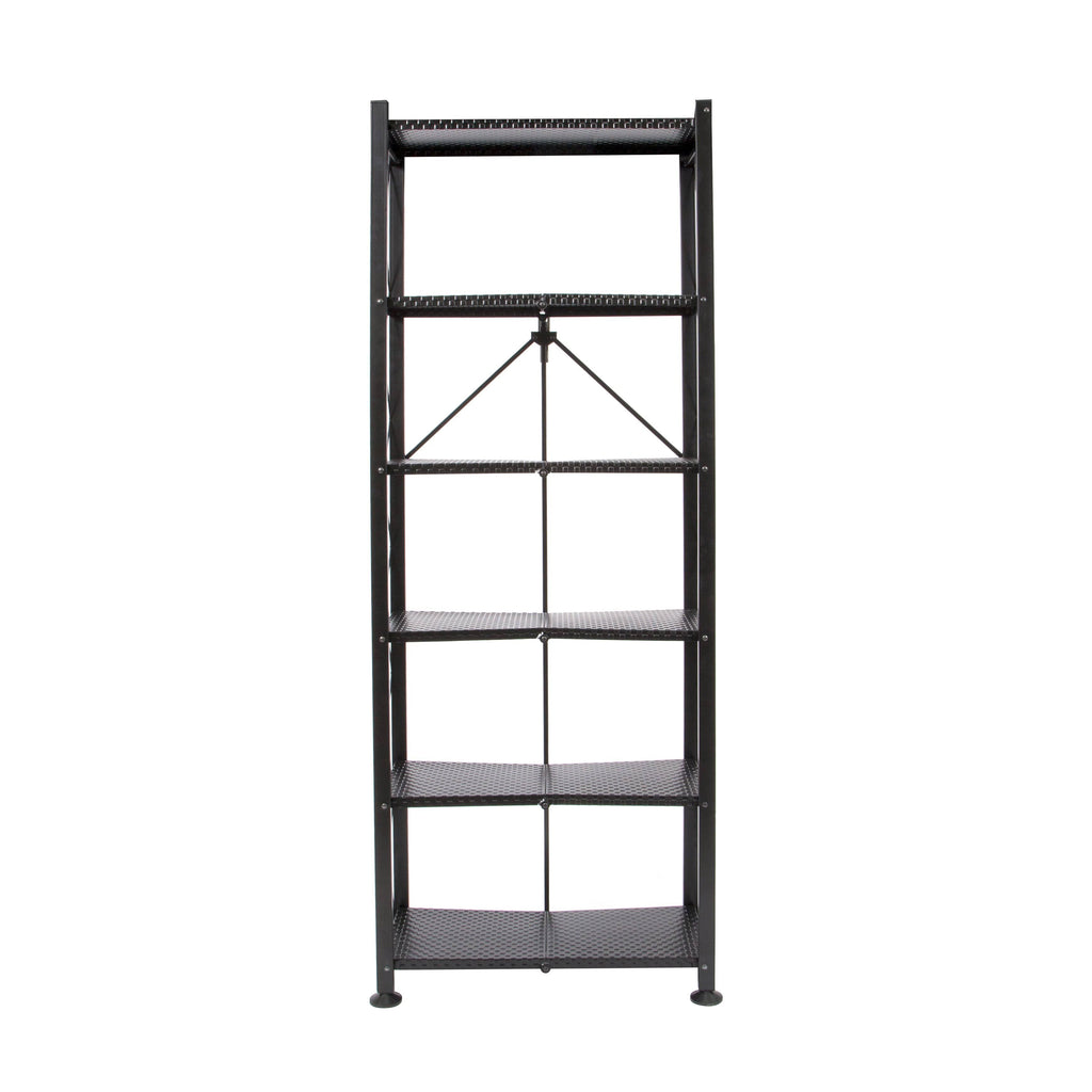 Black 6-Tier Book Shelf A619552