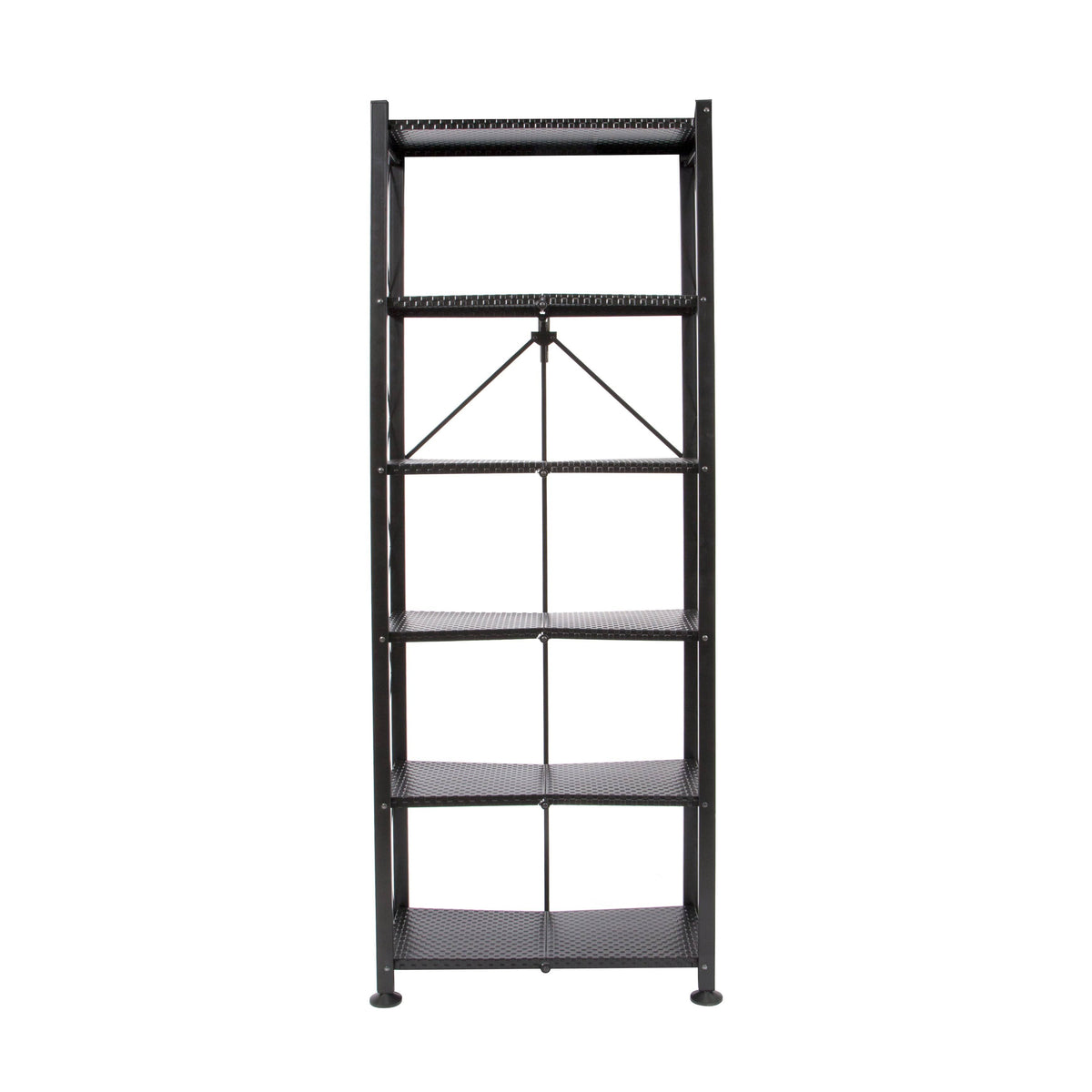 Black 6-Tier Book Shelf A619552