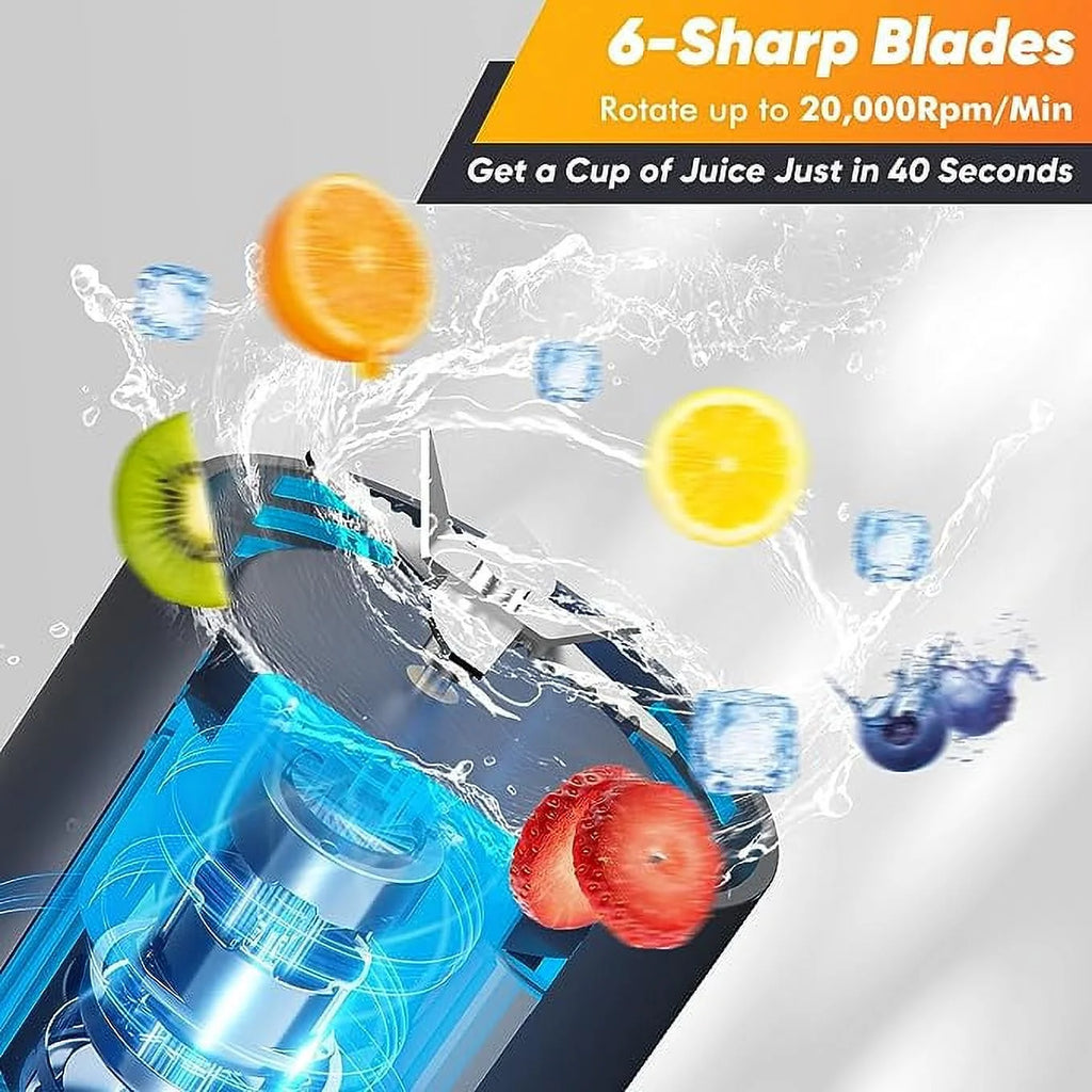 Personal Size Blender with 6 Blades K2745