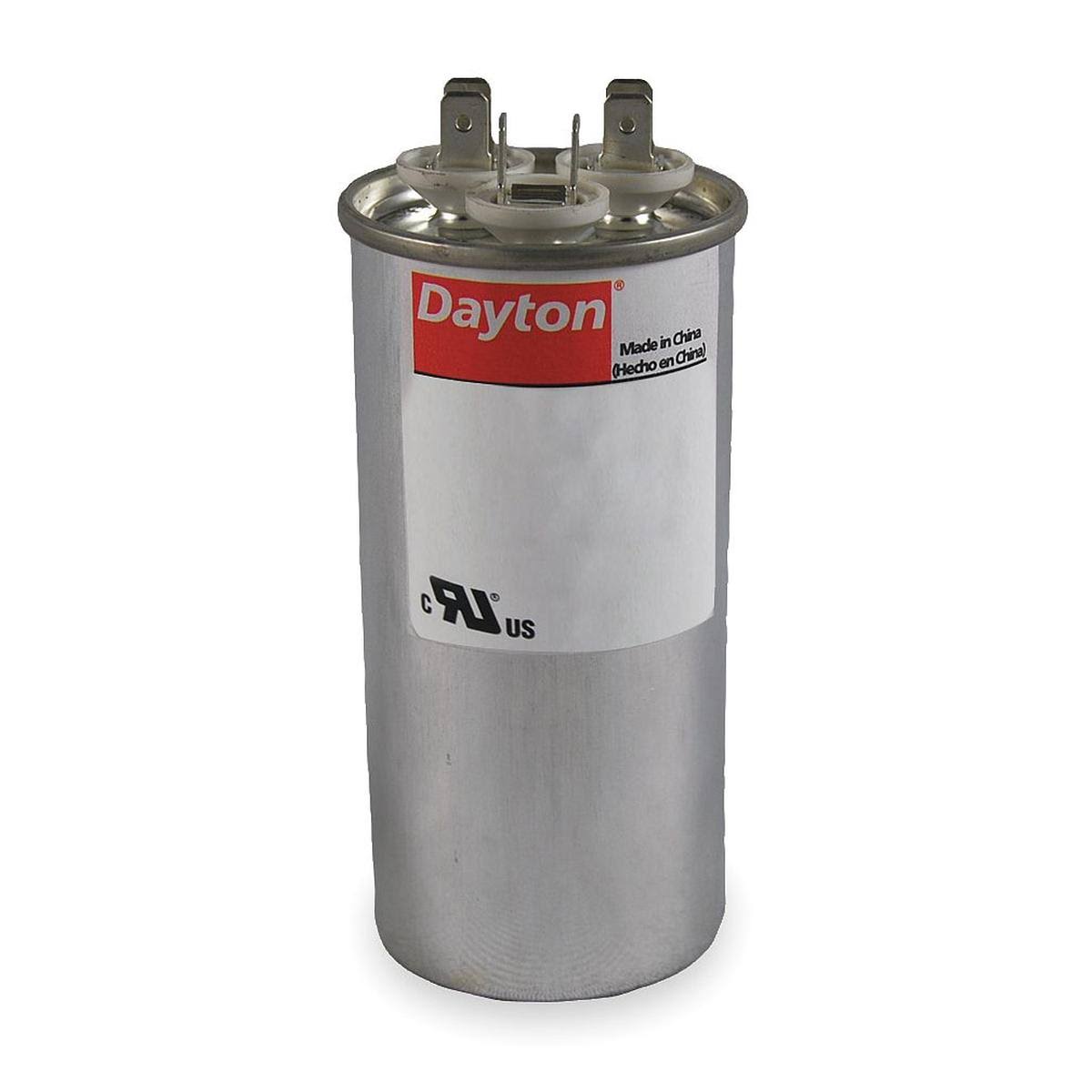 70/5 MFD 370V Round Motor Dual Run Capacitor L328606