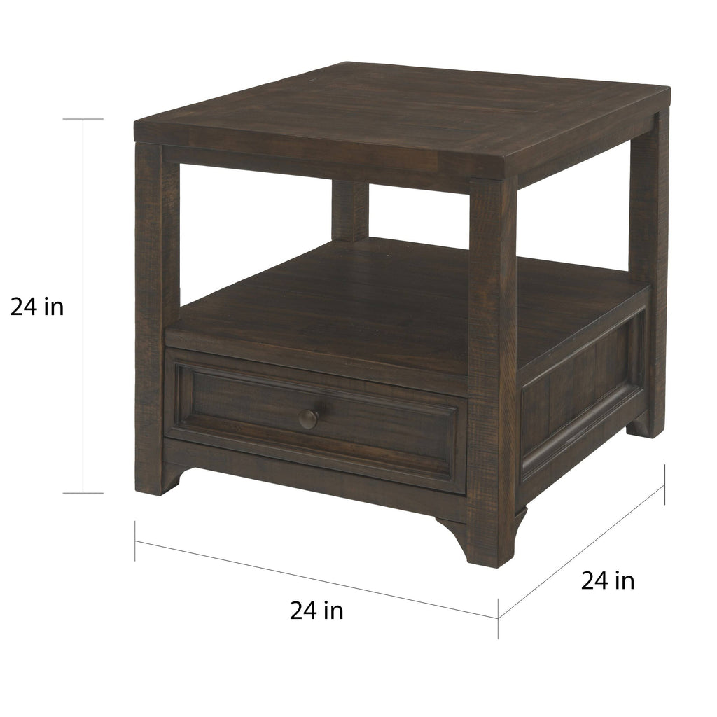 Solid Wood End Table A42072