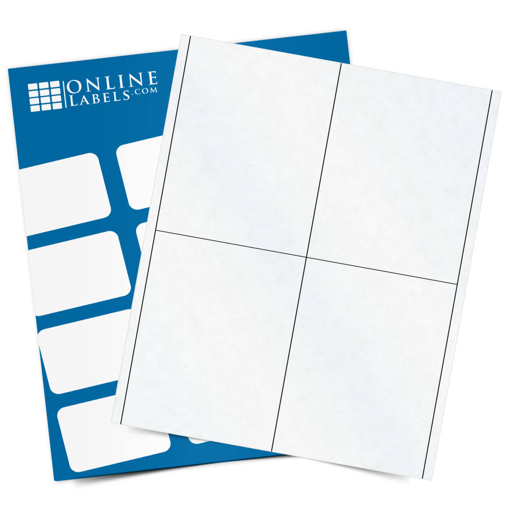 Clear Matte Inkjet Large Format Labels, 100 Sheets X73297