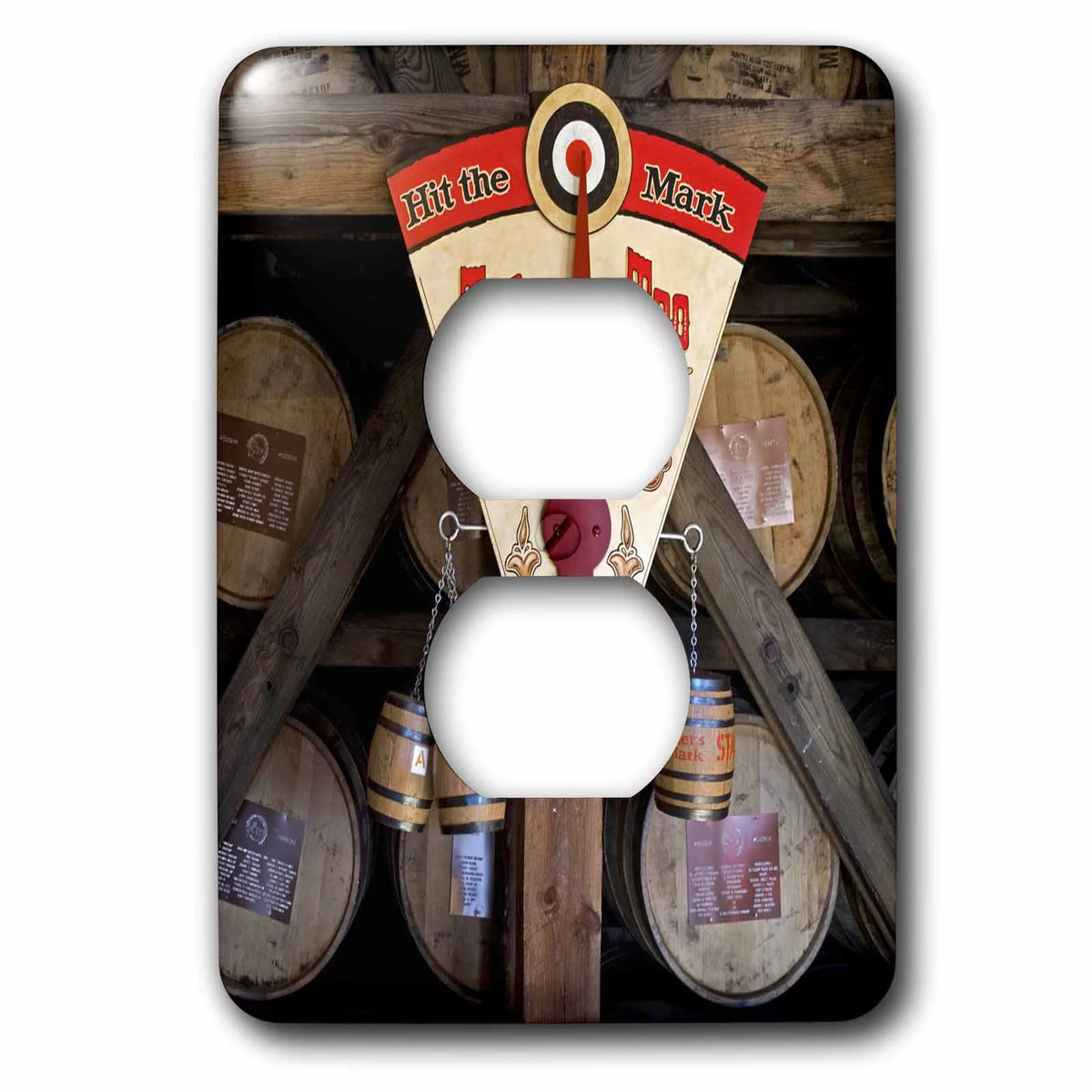 Wood Distillery 2 Plug Outlet Cover F942388