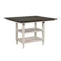 Antique White Counter Height Table V1474