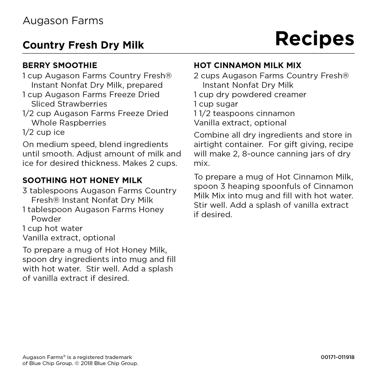 Nonfat Milk Gluten Free 216 Servings Z963811