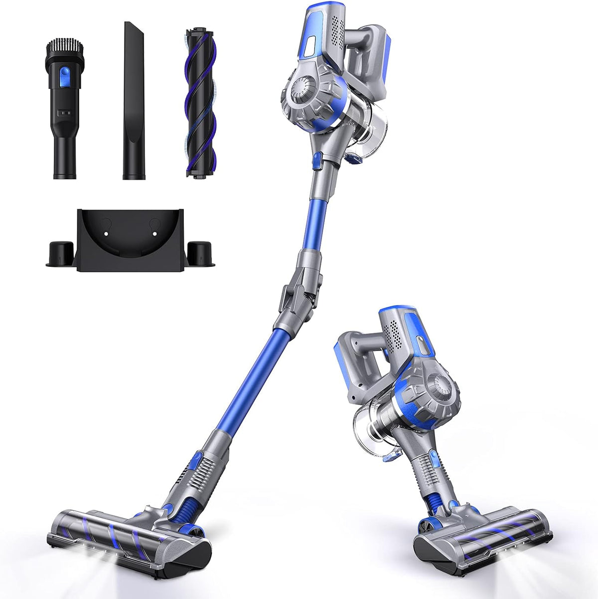 Cordless 4 in 1 Stick Vacuum Cleaner with LCD Touch Screen S957649