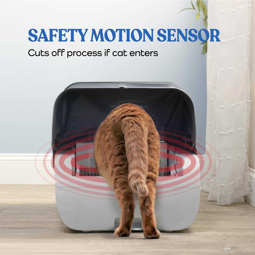Automatic Self Cleaning Cat Litter Box with Odor Eliminator P948736