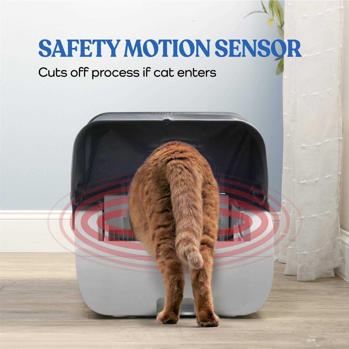 Automatic Self Cleaning Cat Litter Box with Odor Eliminator P948736
