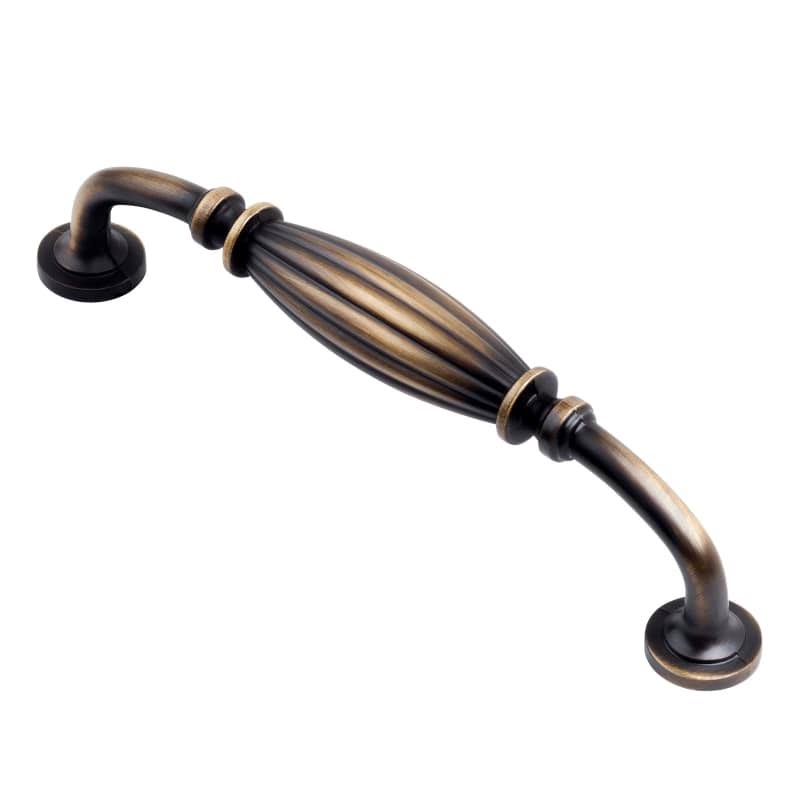 Brass 5x22 Center to Center Handle Cabinet Pull - 10 Pack V283